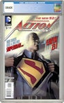 DC Action Comics (2011 2nd Series) #9A Comic Book CGC Graded