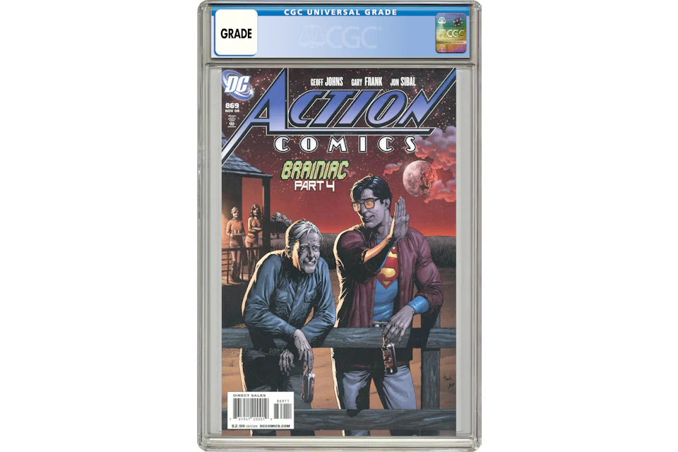 DC Action Comics #869 Recalled Edition Comic Book CGC Graded