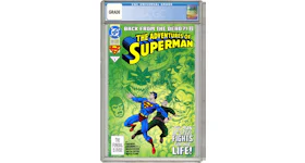DC Adventures of Superman (1987) #500 Comic Book CGC Graded