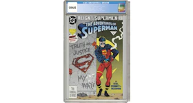 DC Adventures of Superman (1987) #501B Comic Book CGC Graded
