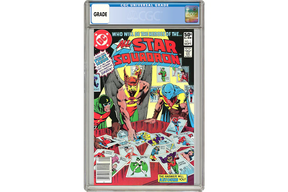 DC All Star Squadron (1981) #1 Comic Book CGC Graded