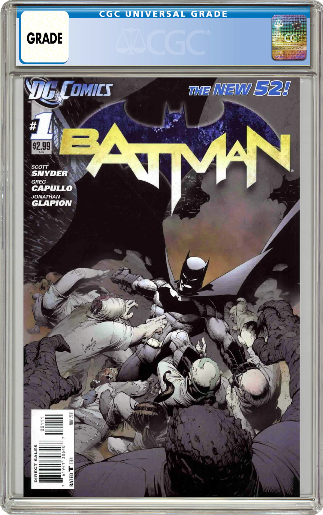 DC Batman #1 Comic Book CGC Graded - GB