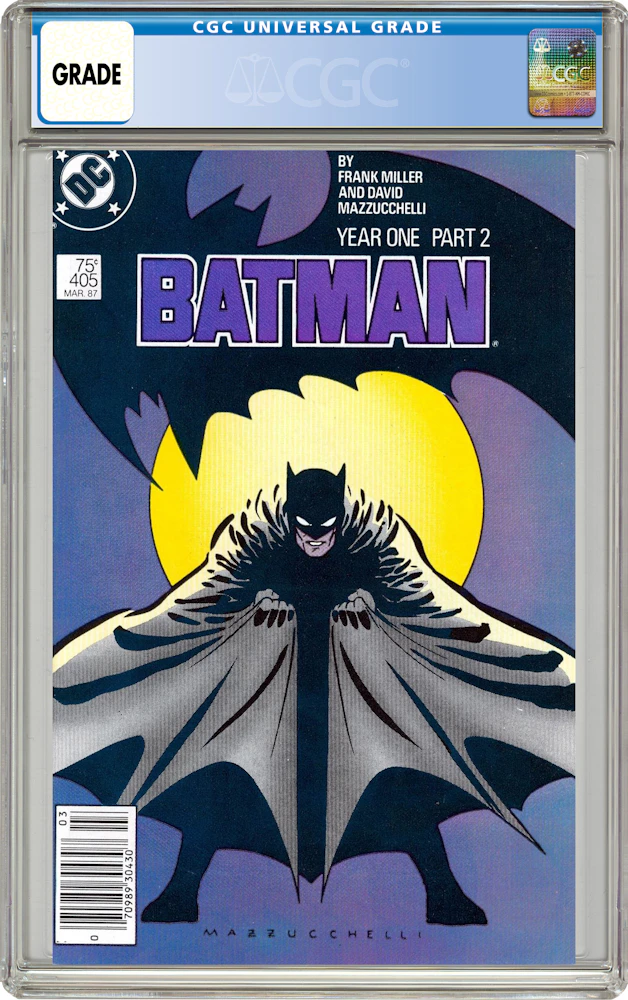 DC Batman (1940) #405 Comic Book CGC Graded - US