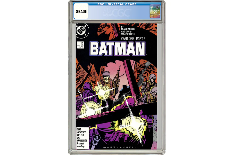 DC Batman (1940) #406 Comic Book CGC Graded