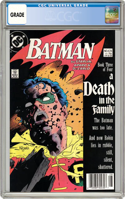 DC Batman (1940) #428 Comic Book CGC Graded - GB