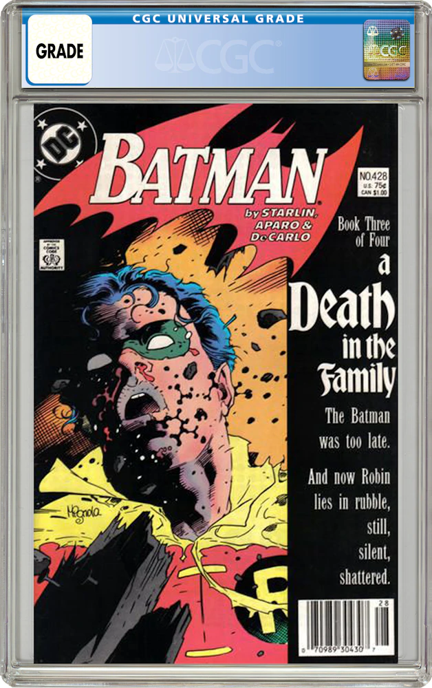 DC Batman (1940) #428 Comic Book CGC Graded - US