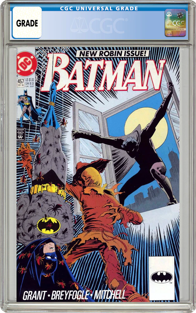 DC Batman (1940) #457REP Comic Book CGC Graded - US