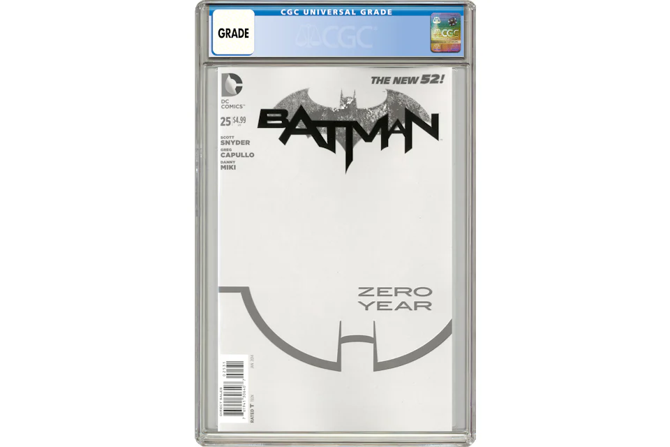 DC Batman (2011 2nd Series) #25C Comic Book CGC Graded