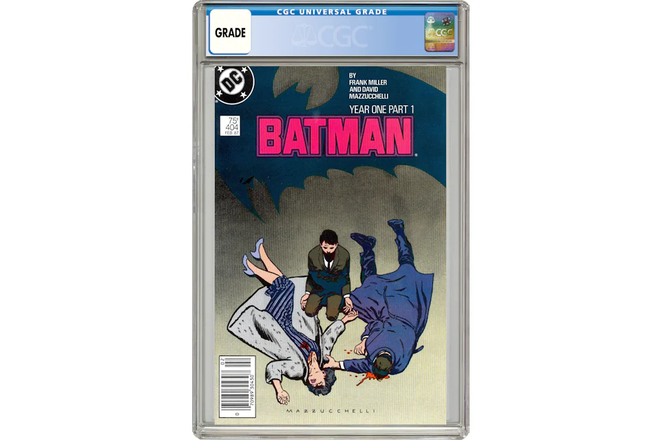 DC Batman #404 ("Year One" Story Begins) Comic Book CGC Graded
