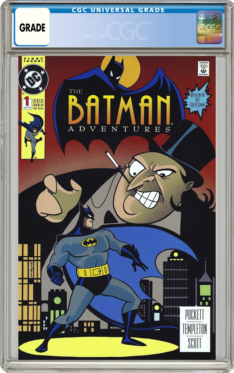 DC Batman Adventures (1992 1st Series) #1 Comic Book CGC Graded - MX