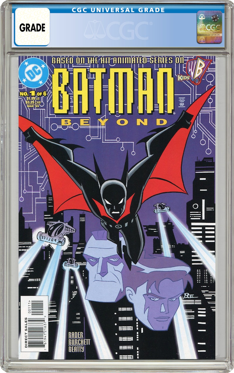 DC Batman Beyond (1999 1st Series) #1 Comic Book CGC Graded - US