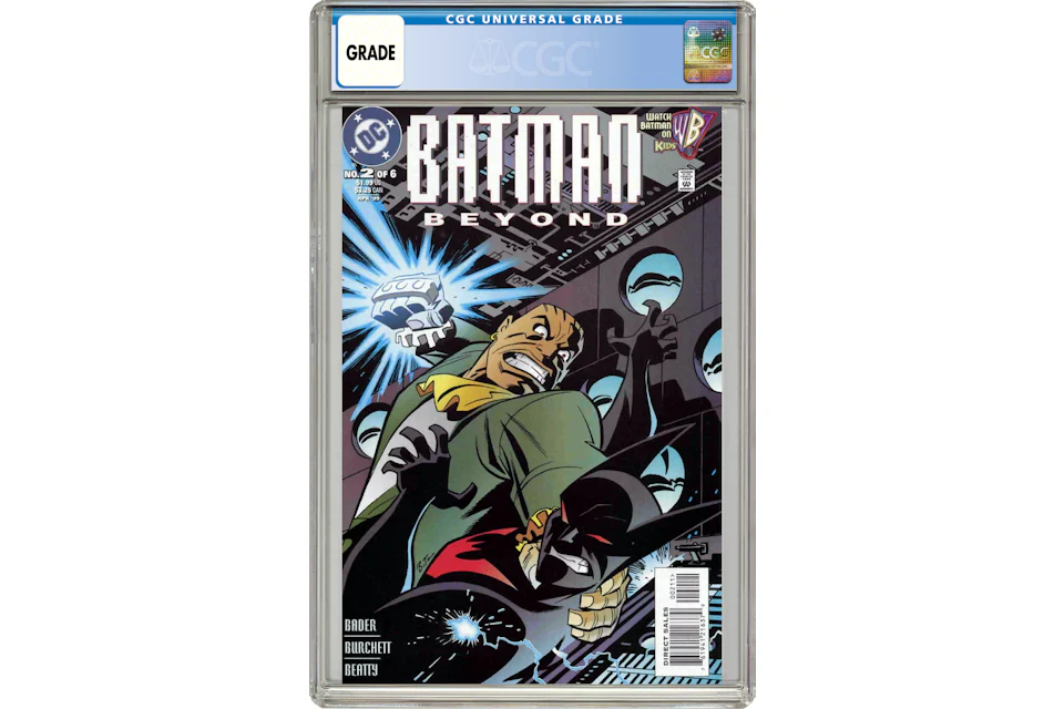 DC Batman Beyond (1999 1st Series) #2 Comic Book CGC Graded