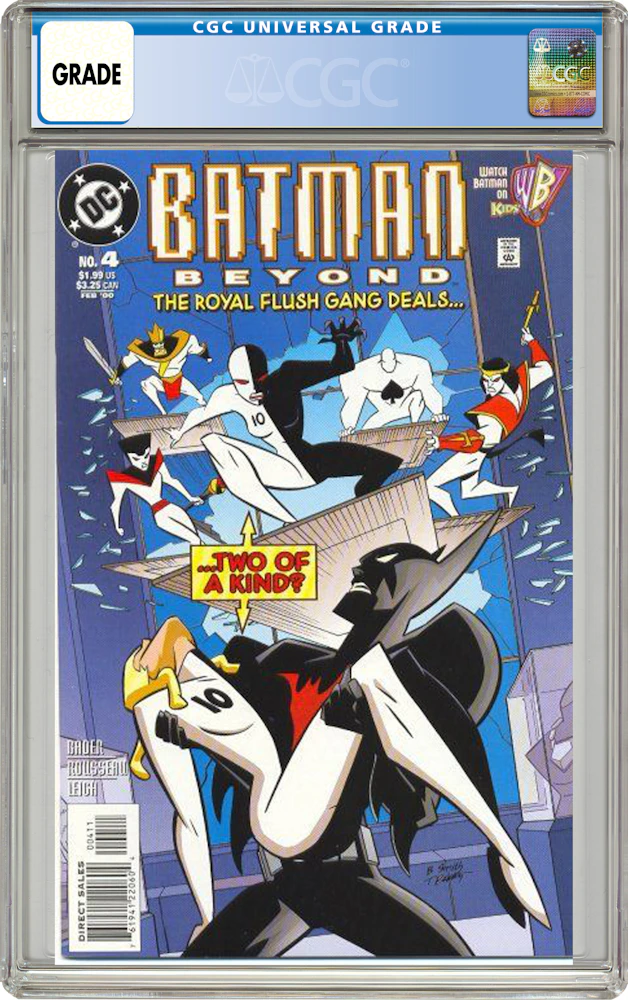 DC Batman Beyond (1999 2nd Series) #4 Comic Book CGC Graded - US