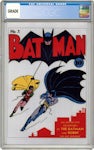 DC Batman Silver Foil Replica Cover (2018 DC) New Zealand Mint #1 Comic Book CGC Graded