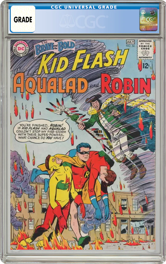 DC Brave and the Bold #54 (1st App. of Teen Titans) Comic Book CGC
