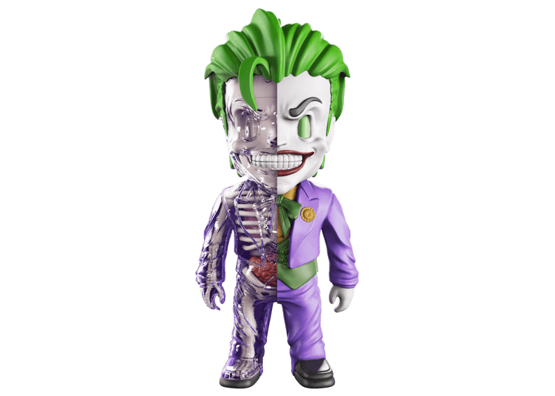 DC Comics Mighty Jaxx 4D XXRAY Joker Figure - JP