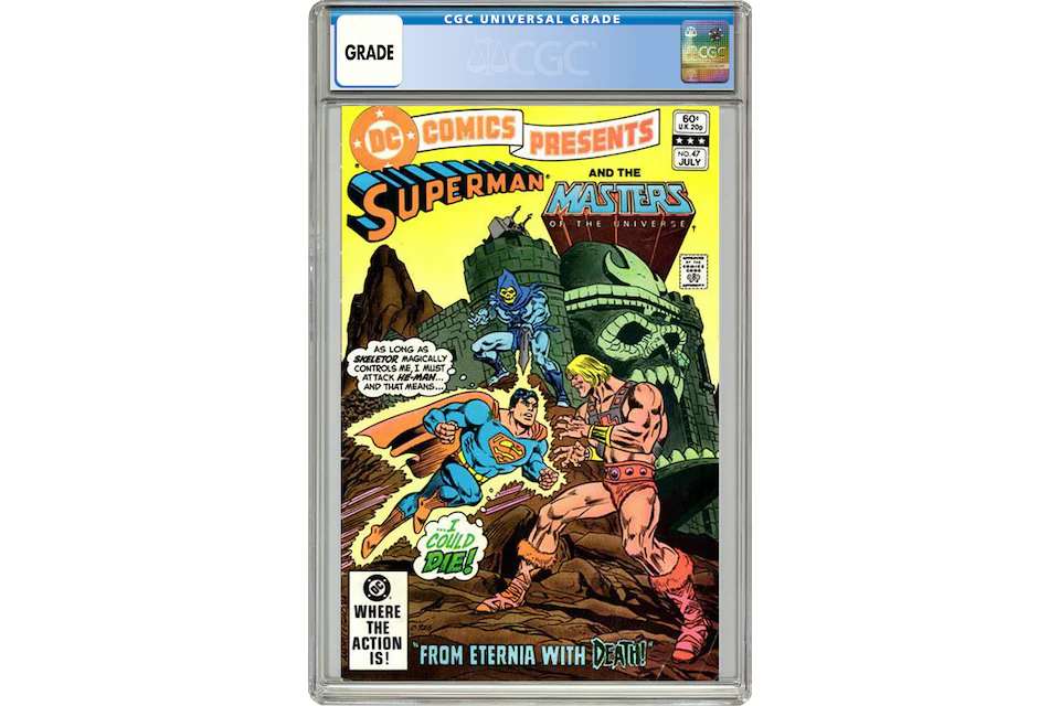 DC Comics Presents #47 (1st App. of He-Man, Skeletor) Comic Book CGC Graded