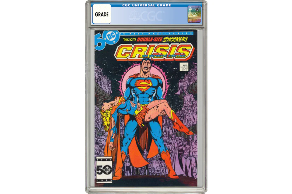 DC Crisis on Infinite Earths #7 Comic Book CGC Graded