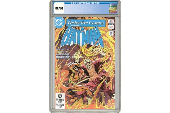 DC Detective Comics (1937 1st Series) #523 Comic Book CGC Graded