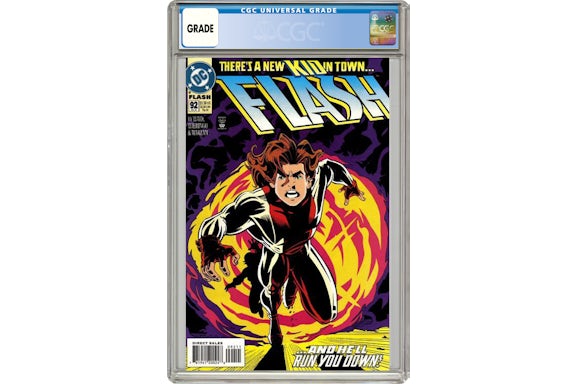 DC Flash (1987 2nd Series) #92A Comic Book CGC Graded
