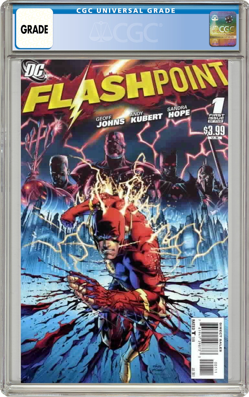DC Flashpoint (2011 DC) #1A Comic Book CGC Graded