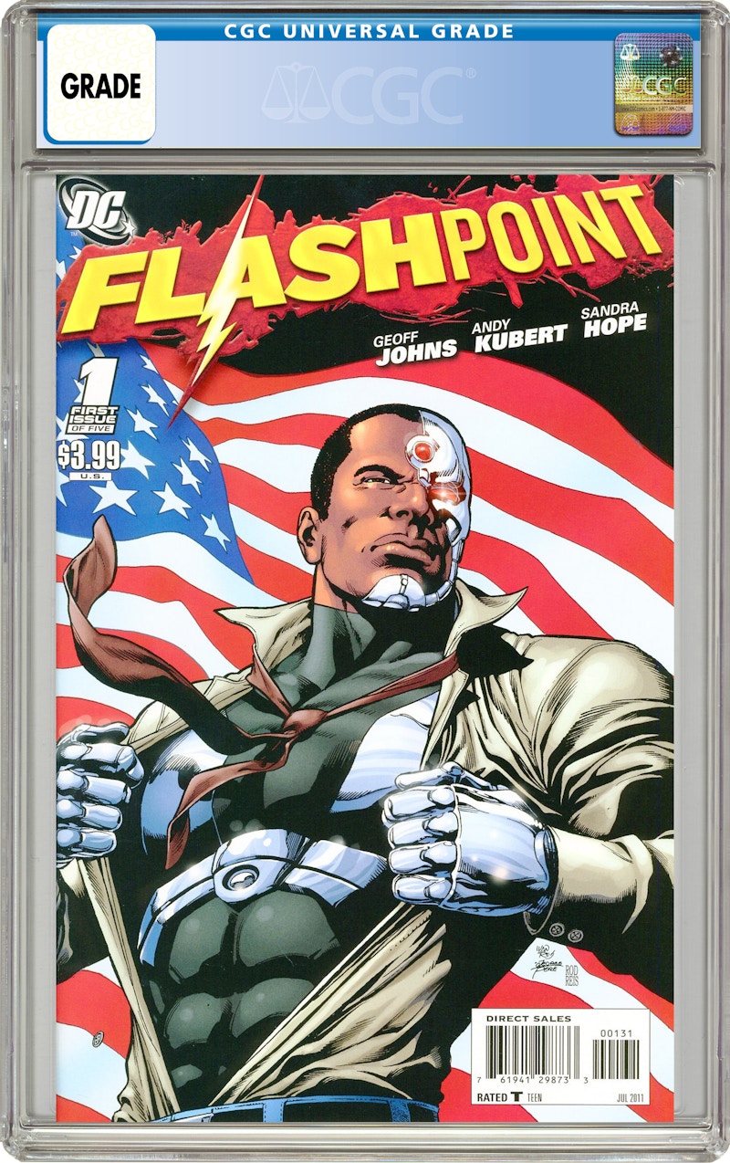 DC Flashpoint (2011 DC) #1E Comic Book CGC Graded - GB