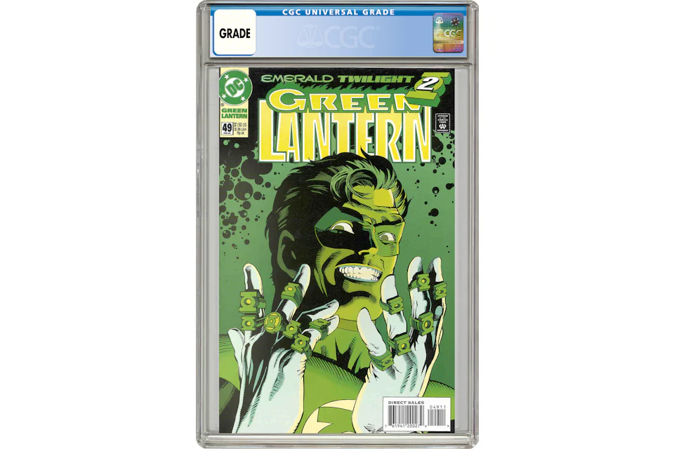 DC Green Lantern (1990 3rd Series DC) #49 Comic Book CGC Graded