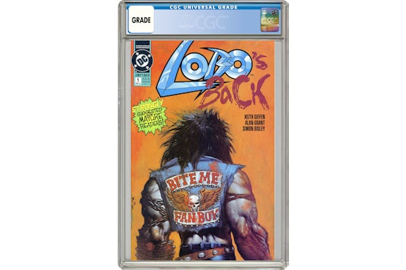 DC Lobo's Back (1992 DC) #1 Comic Book CGC Graded