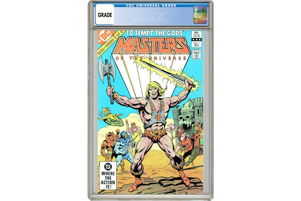 DC Masters of the Universe #1 Comic Book CGC Graded