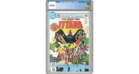 DC New Teen Titans (1980) (Tales of ...) #1 Comic Book CGC Graded