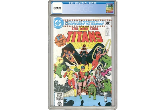 DC New Teen Titans (1980) (Tales of ...) #1 Comic Book CGC Graded