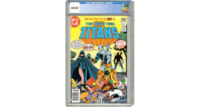 DC New Teen Titans #2 (1st App. of of Deathstroke) Comic Book CGC Graded