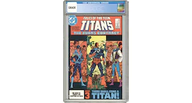 DC New Teen Titans #44 (Nightwing Key Issue) Comic Book CGC Graded