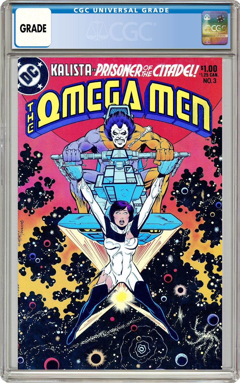 DC Omega Men 3 1st App. of Lobo and Bedlam Comic Book CGC