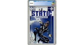 DC Static (1993 DC) Milestone #1B.D Comic Book CGC Graded