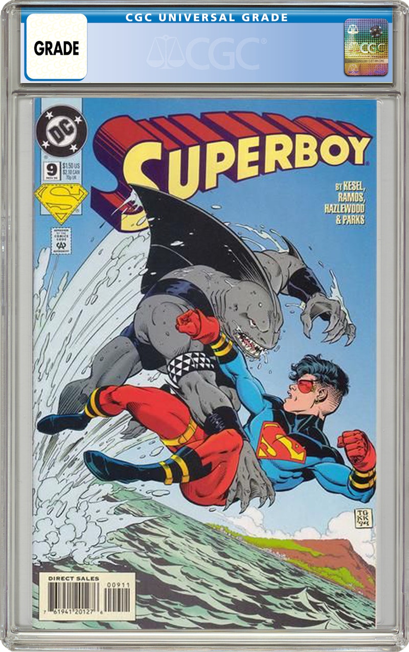 日本全国送料無料商品人気ランキング Series) 3rd (1994 Superboy DC #9 JP - Graded CGC Book Comic 洋書