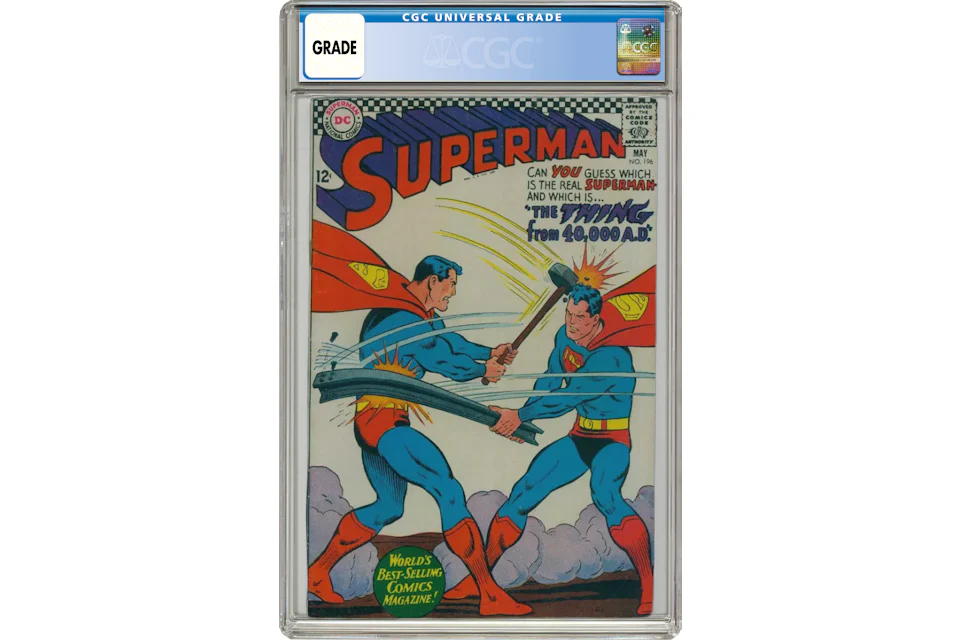 DC Superman #196 Comic Book CGC Graded