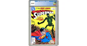 DC Superman (1987 2nd Series) #1 Comic Book CGC Graded