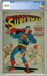 DC Superman #56 Comic Book CGC Graded