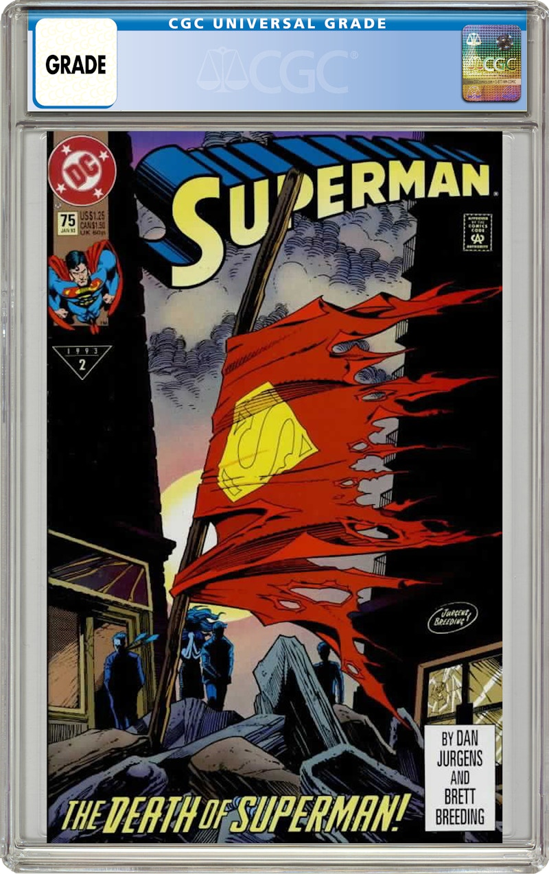 Graded Key Comics: Superman #75