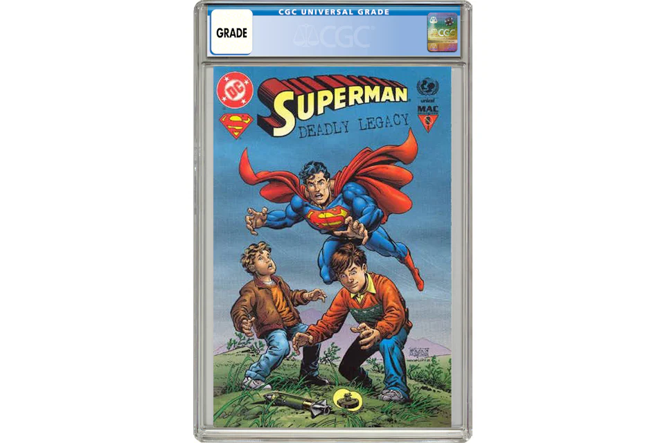 DC Superman Deadly Legacy (1996) #1.ENGLISH Comic Book CGC Graded