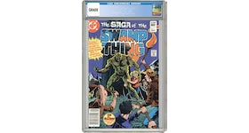 DC Swamp Thing (1982 2nd Series) #1 Comic Book CGC Graded