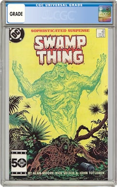 DC Swamp Thing #37 Comic Book CGC Graded