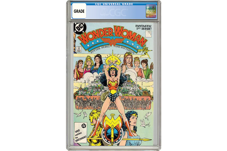 DC Wonder Woman (1987 2nd Series) #1B Comic Book CGC Graded