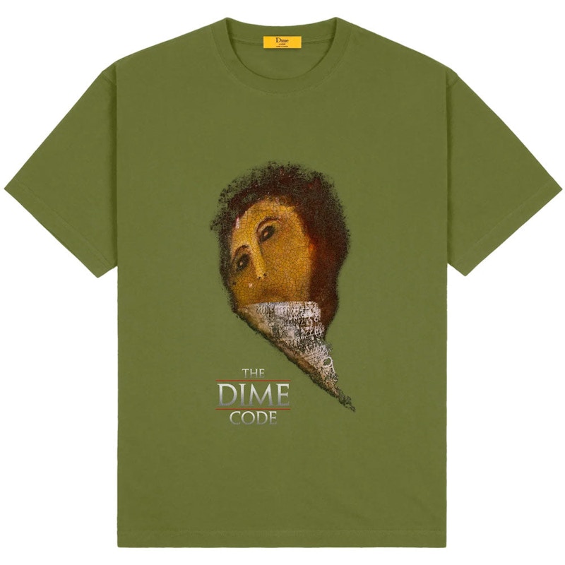 DIME Tシャツ Dime Men's Witness T-Shirt in White Dime