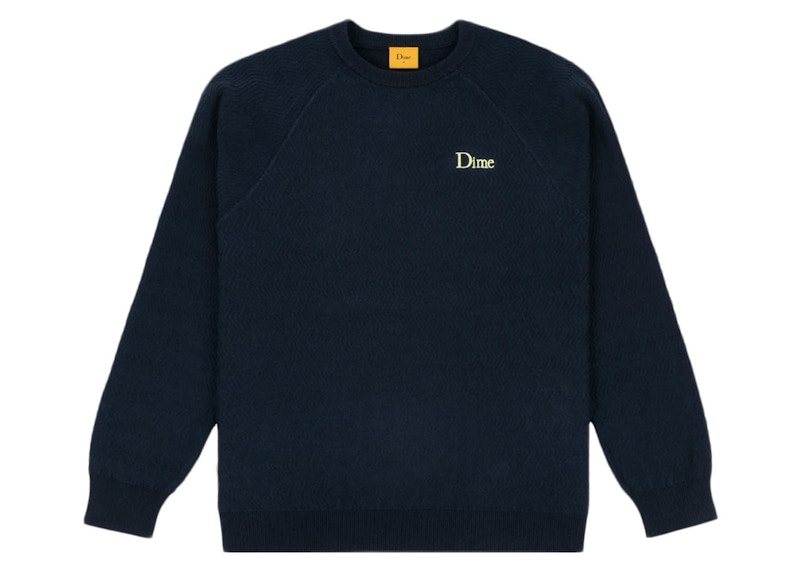 Dime Wave Knit Sweater ダイム ニットL - トップス