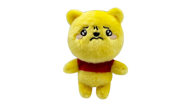 Disney Crying Face Plush-Winnie the Pooh Keychain
