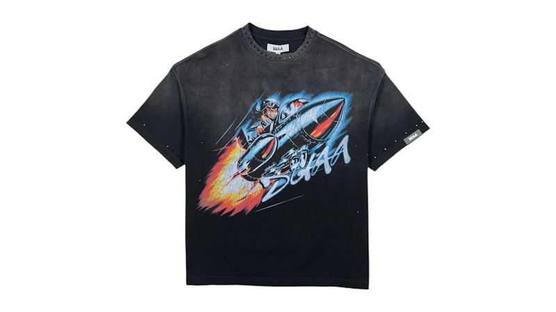 DUAA Next Level Tee Stone Black