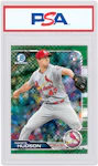 MacKenzie Gore 2019 Bowman Chrome X Green X-Fractor /31 BCP-245