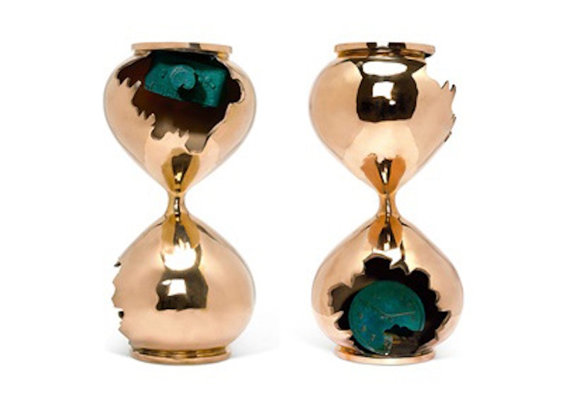 Daniel Arsham Bronze Hourglass 2019 Figure (Edition of 100) CN